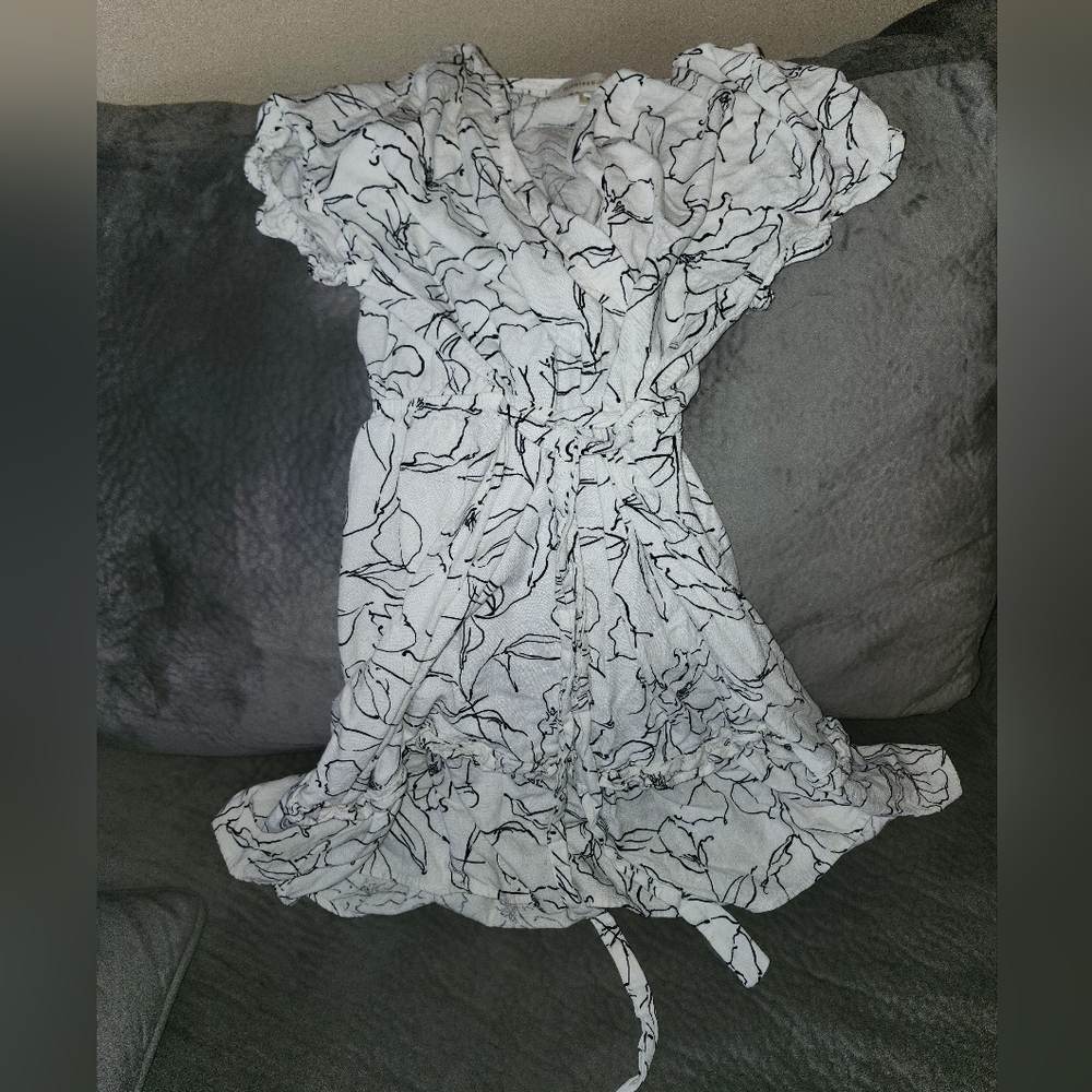Linen Blend Dress